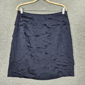 Banana Republic Women's Tiered Ruffle A-line Skirt Size 8 NEW